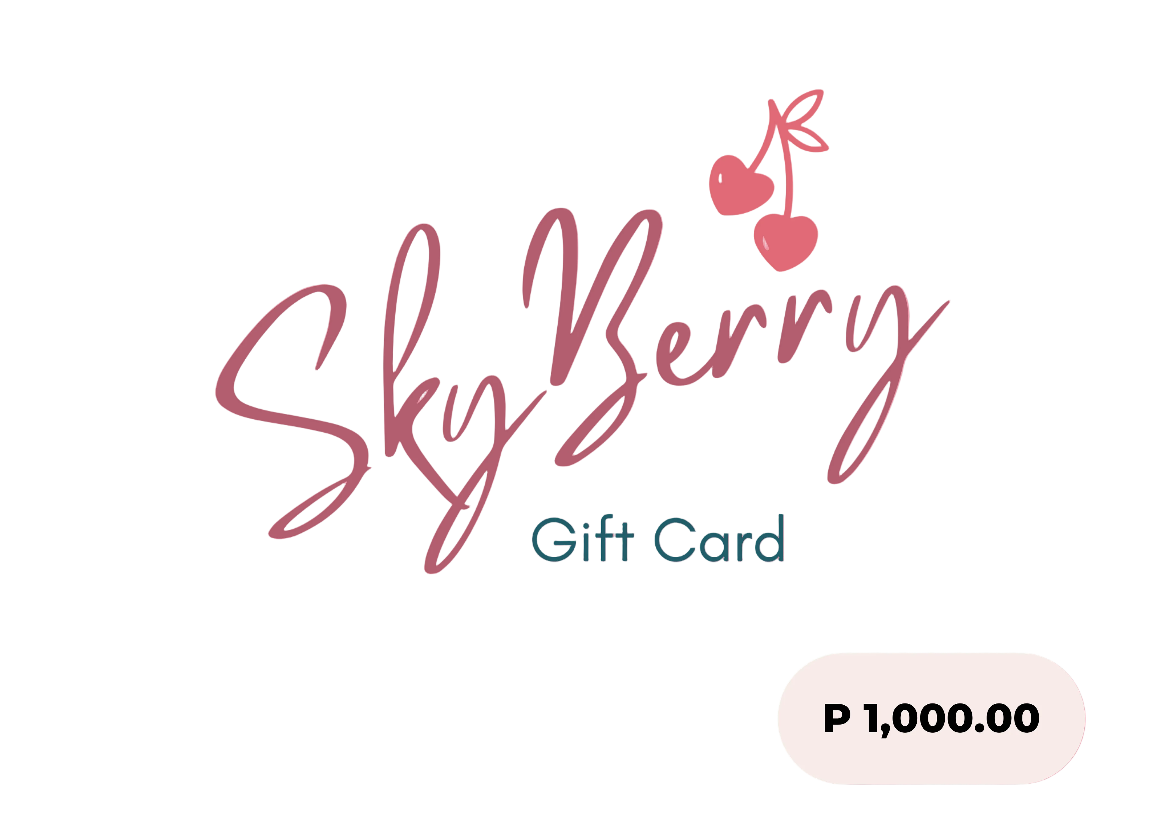 SkyBerry Gift Card ☁️🍓